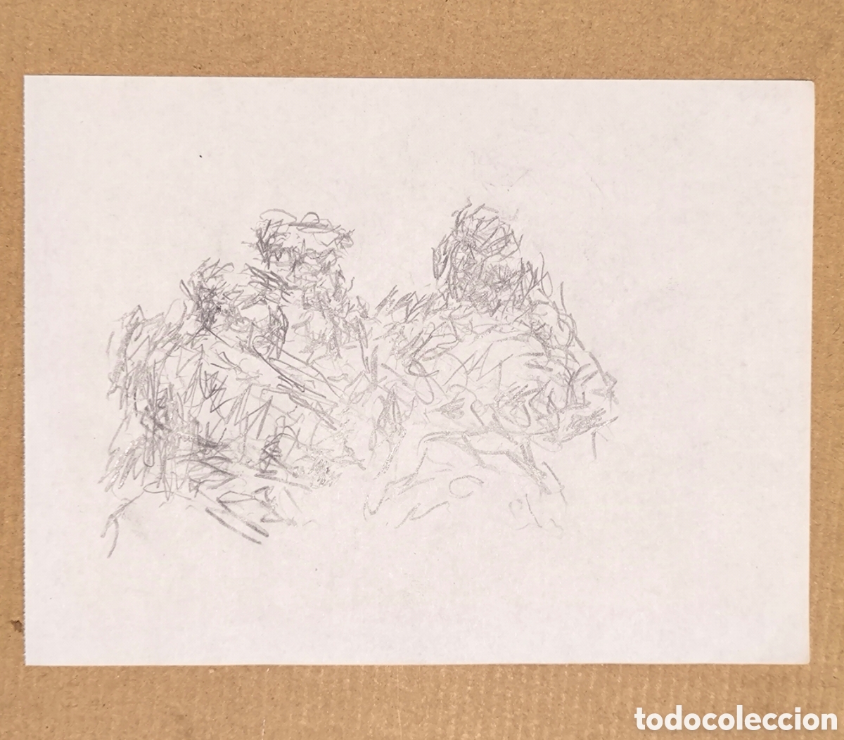 Arte: Reuni&oacute;n / rostros ( apunte ) - Foto 1