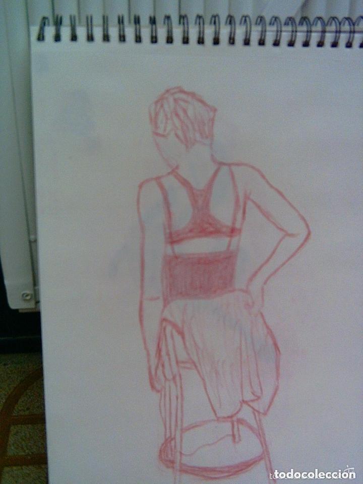 Arte: BOCETO DIBUJO - LA BAILARINA - Foto 1