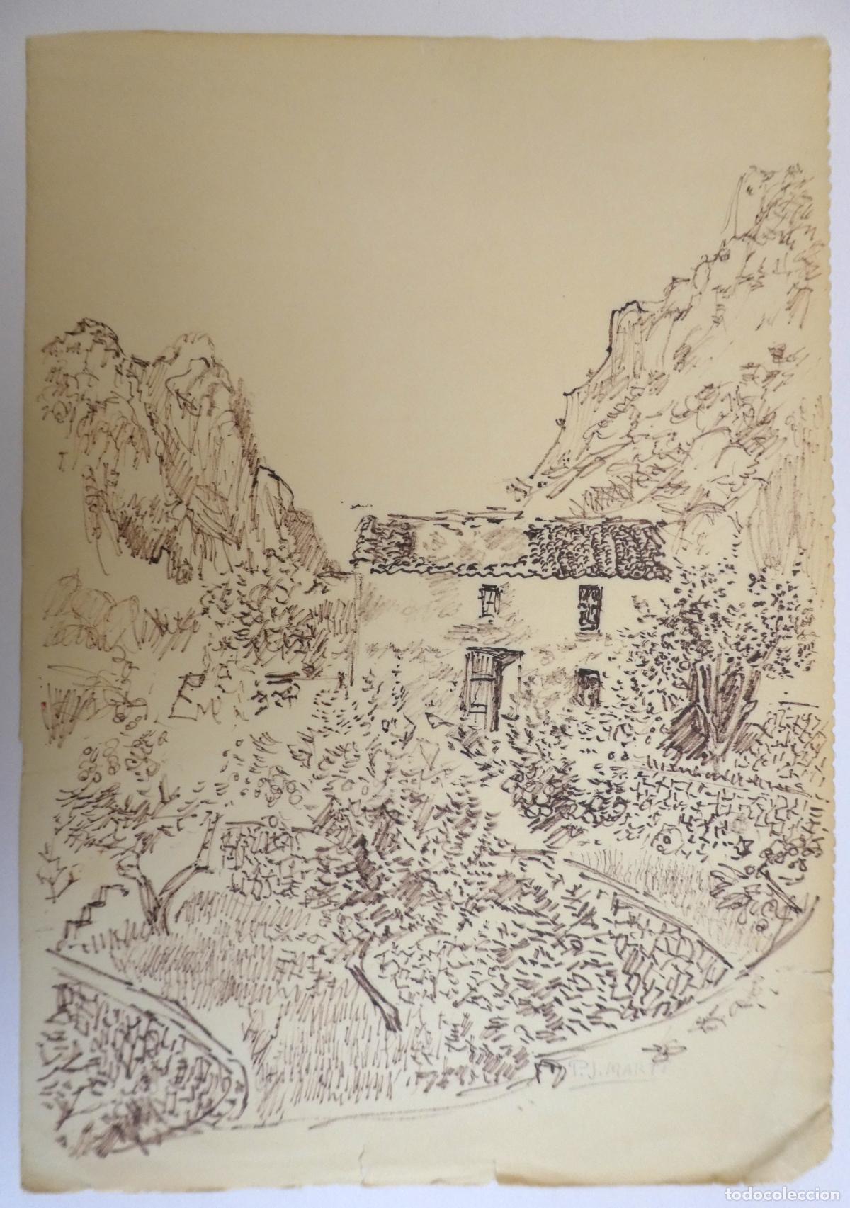 Kunst: Dibujo de Pedro Juan Mart&iacute; , Altea