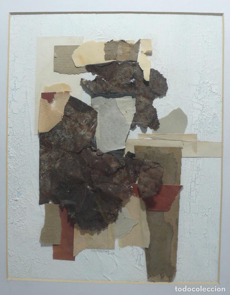 Arte: ABSTRACTO EN PAPEL Y METAL - Foto 2