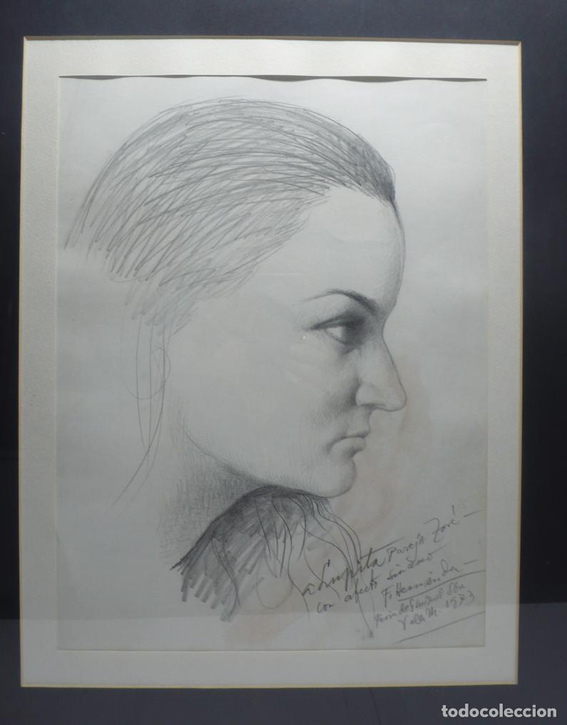 Arte: DIBUJO A LAPICERO DE MUJER - Foto 2