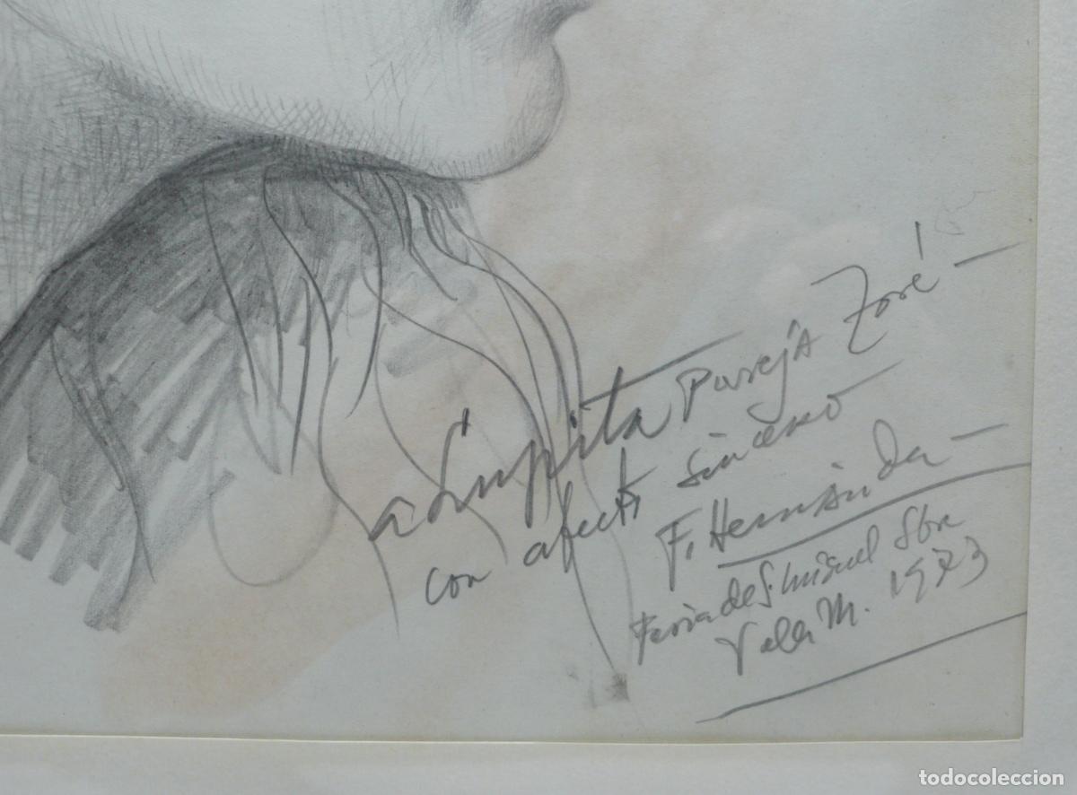 Arte: DIBUJO A LAPICERO DE MUJER - Foto 3