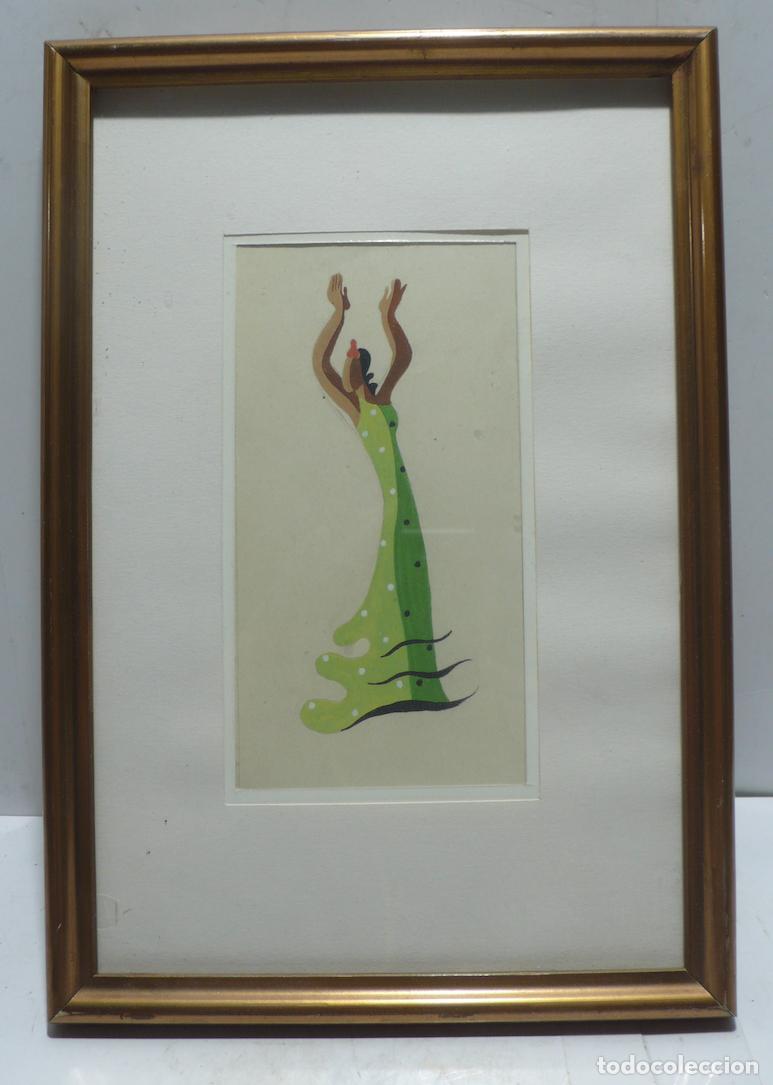 Arte: DIBUJO DE MUJER BAILANDO - Foto 1