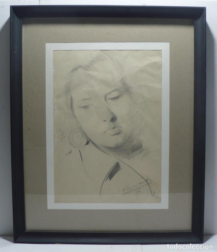 Arte: DIBUJO ORIGINAL A LAPICERO - Foto 1