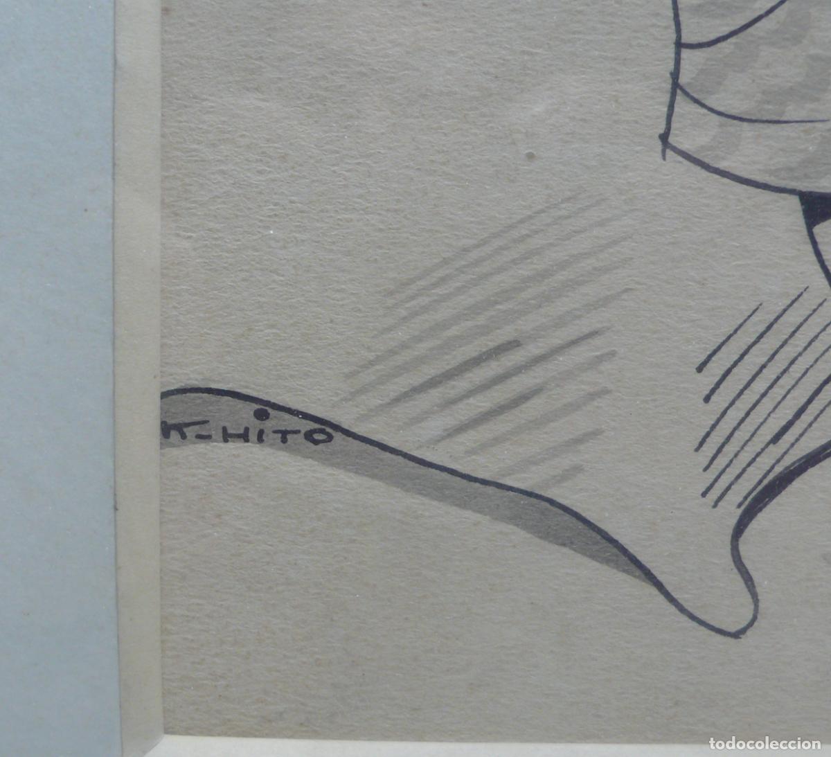 Arte: DIBUJO ORIGINAL TINTA - Foto 3