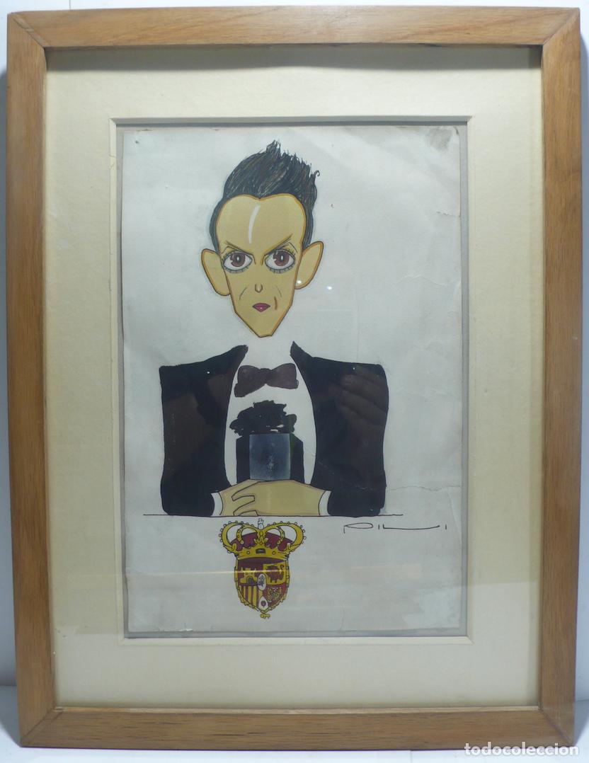 Arte: DIBUJO ORIGINAL TINTA - Foto 1