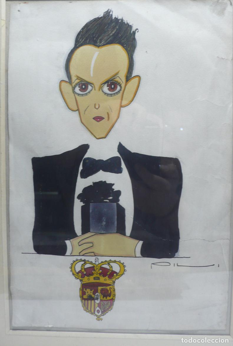 Arte: DIBUJO ORIGINAL TINTA - Foto 4