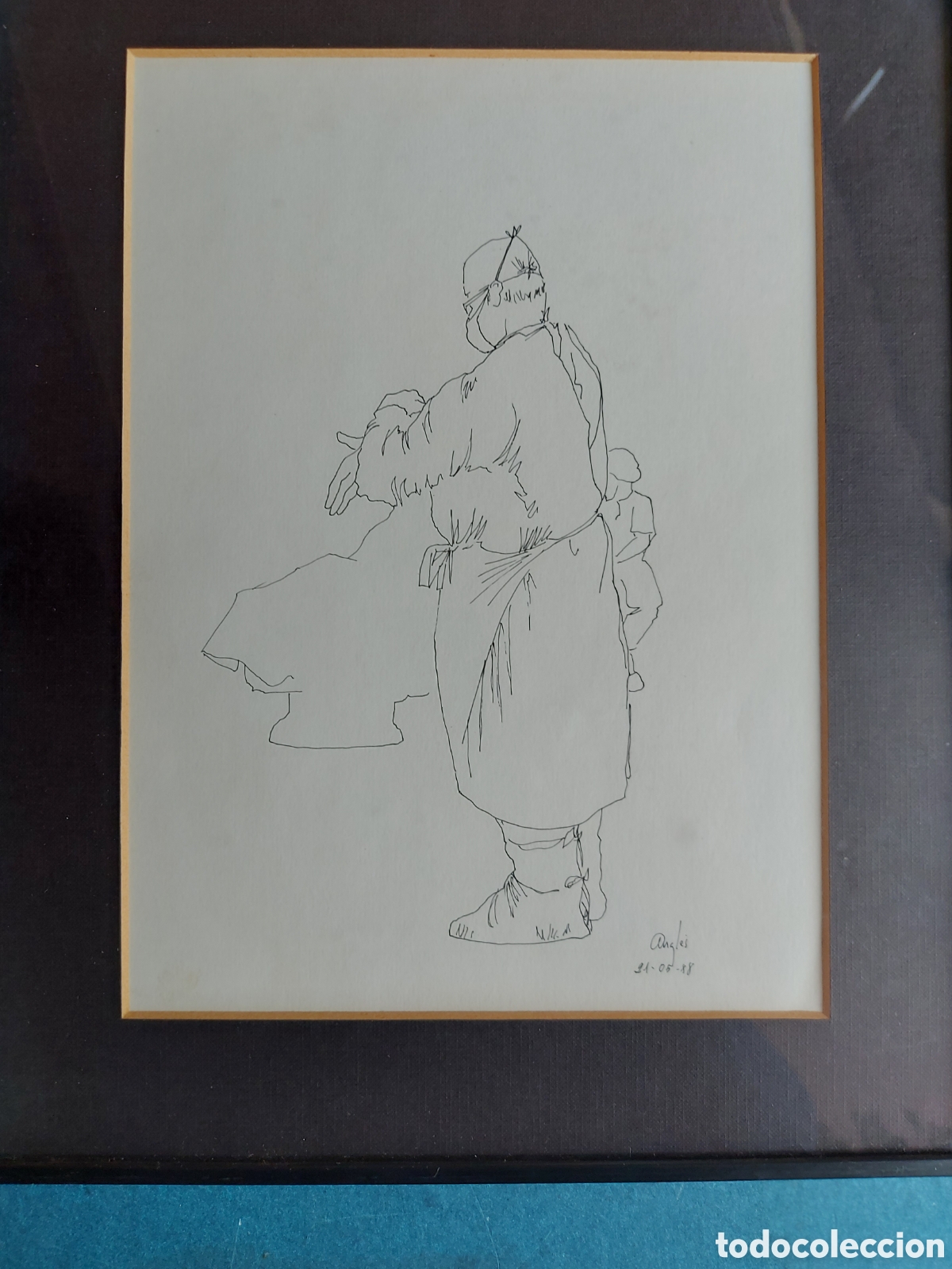 Arte: FRANCESC ANGL&Eacute;S &rdquo;EL CIRUJANO EN EL QUIROFANO&rdquo; 1988 - Foto 2