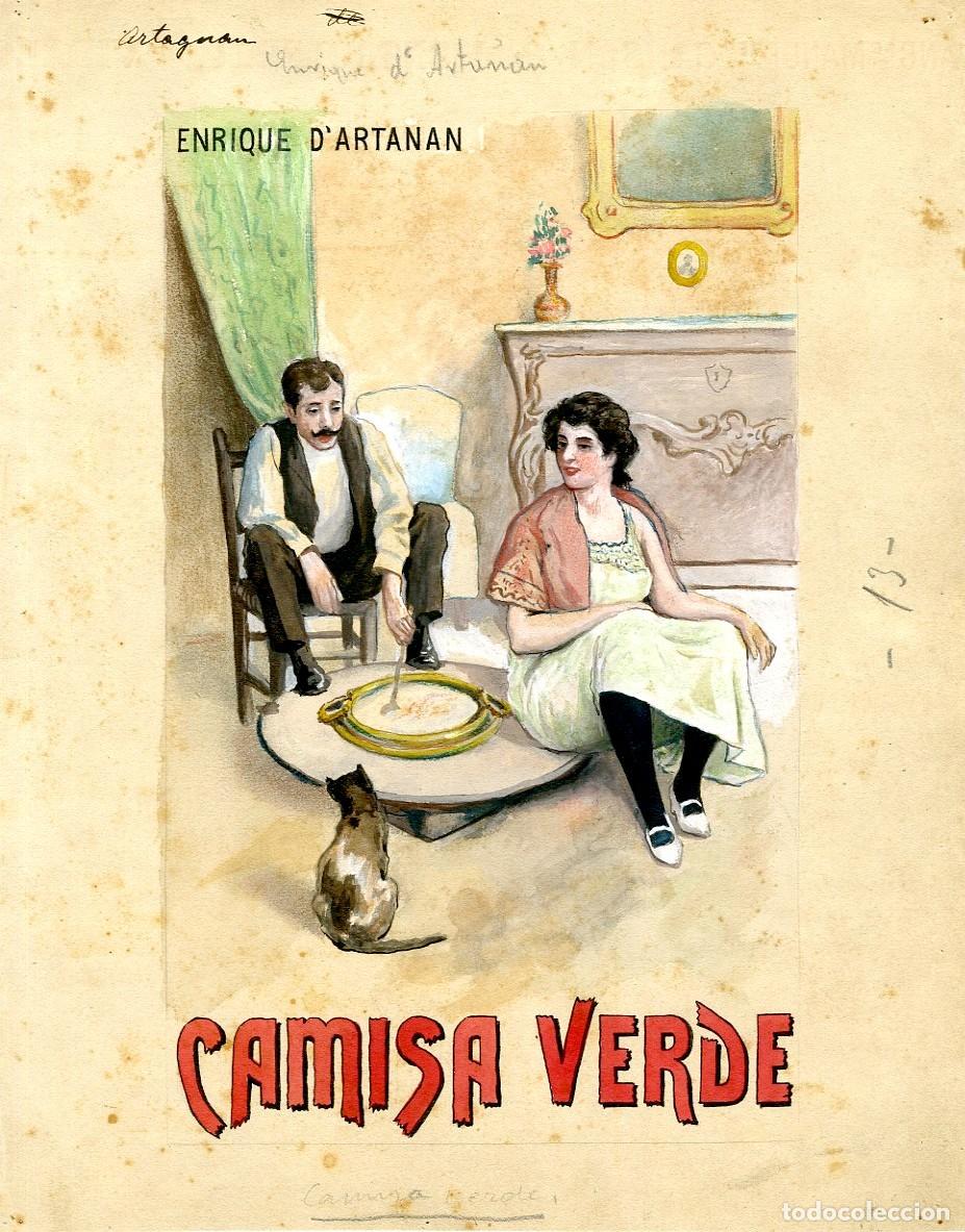 Art: Portada Original / Camisa Verde / Enrique D'Artanan