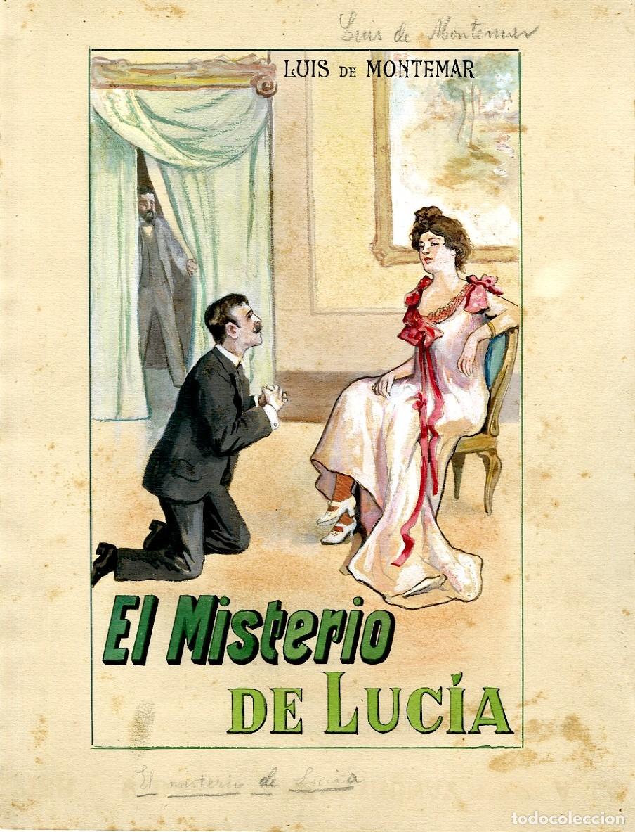 Art: Portada Original / El Misterio de Luc&iacute;a / Luis de Montemar