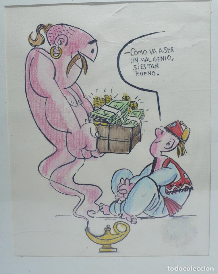 Arte: DIBUJO ORIGINAL TINTA - Foto 2
