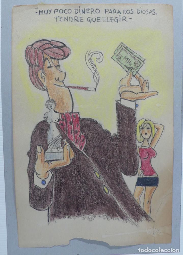 Arte: DIBUJO ORIGINAL A COLOR - Foto 2