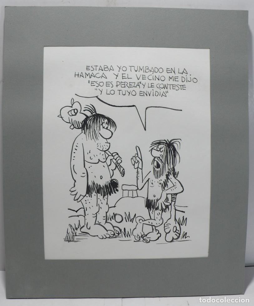 Arte: DIBUJO ORIGINAL TINTA - Foto 1
