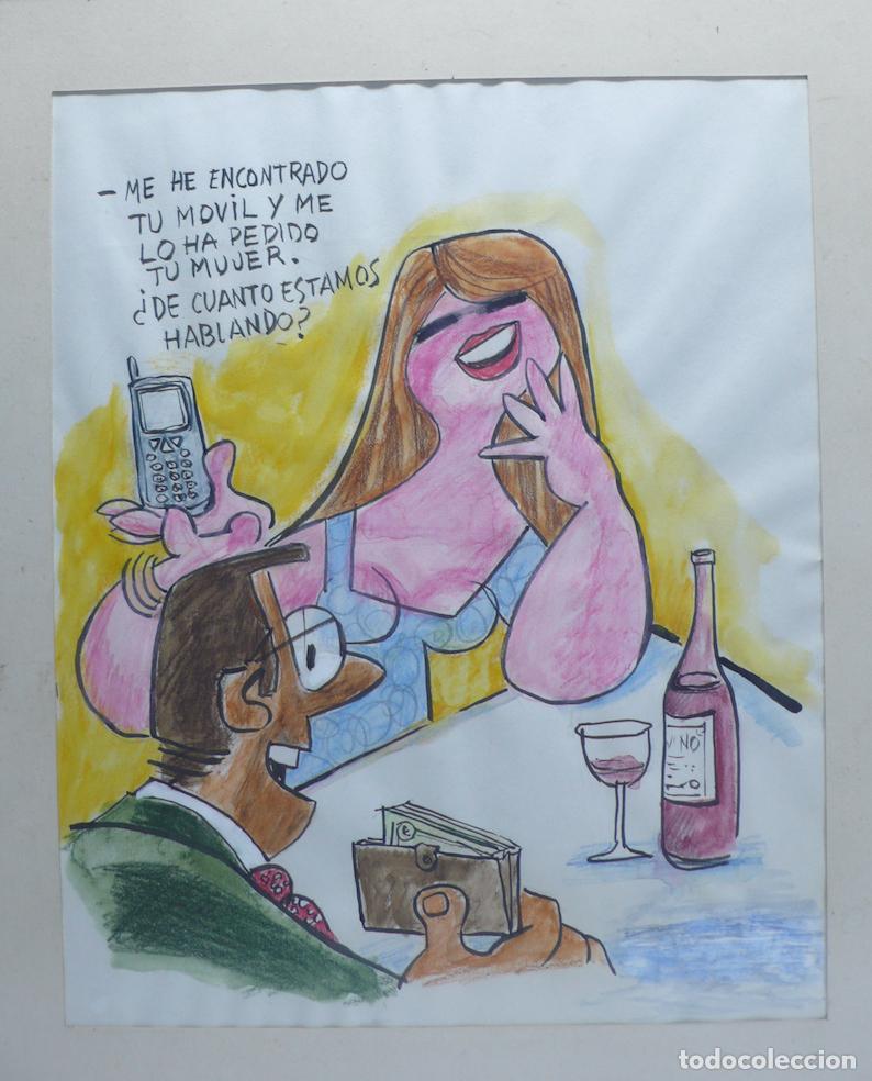 Arte: DIBUJO ORIGINAL TINTA - Foto 2