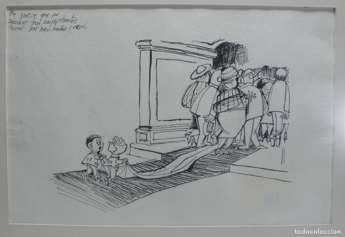 Arte: DIBUJO ORIGINAL TINTA - Foto 2