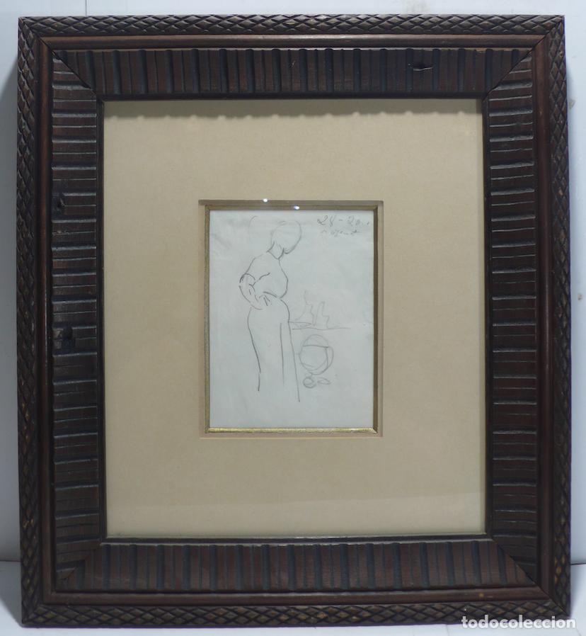 Arte: DIBUJO ORIGINAL A LAPICERO - Foto 1