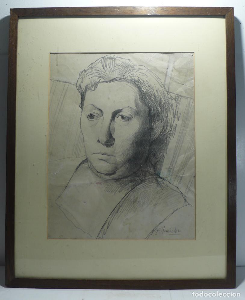 Arte: DIBUJO ORIGINAL LAPICERO - Foto 1