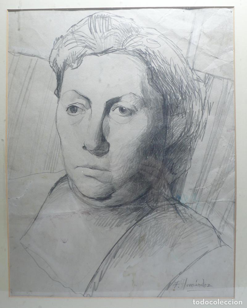 Arte: DIBUJO ORIGINAL LAPICERO - Foto 2