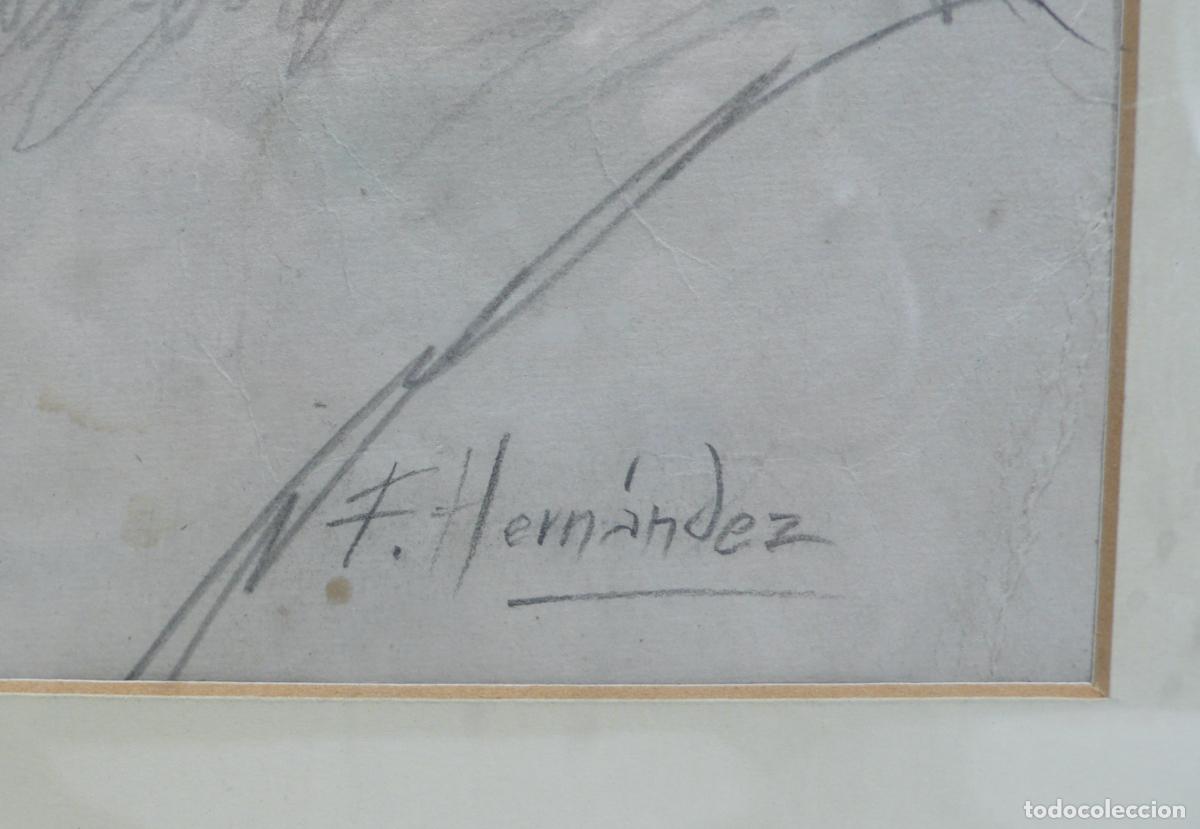 Arte: DIBUJO ORIGINAL LAPICERO - Foto 4