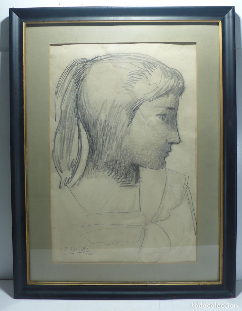 Arte: DIBUJO ORIGINAL A LAPICERO - Foto 1