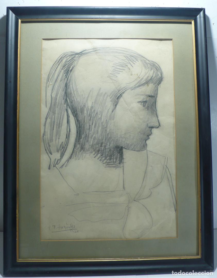 Arte: DIBUJO ORIGINAL A LAPICERO - Foto 2