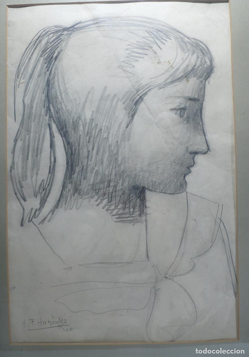 Arte: DIBUJO ORIGINAL A LAPICERO - Foto 3