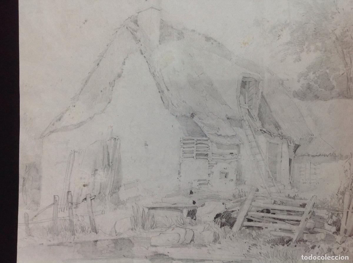 Arte: An&oacute;nimo. Siglo XIX. La caba&ntilde;a. - Foto 3