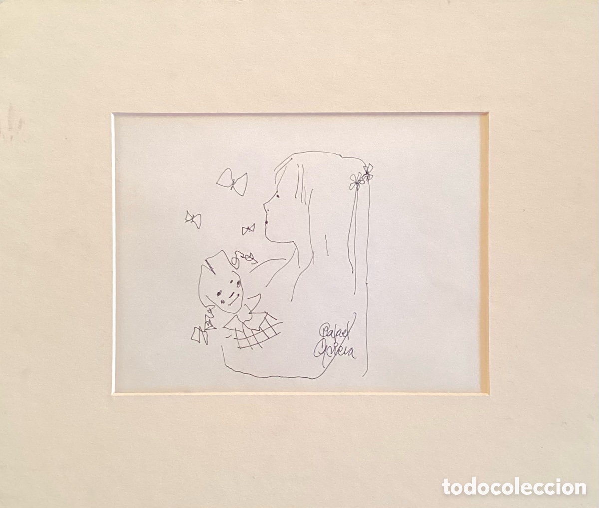 Arte: &ldquo; NI&Ntilde;A CON MU&Ntilde;ECA &ldquo; DE RAFAEL GRIERA - Foto 1