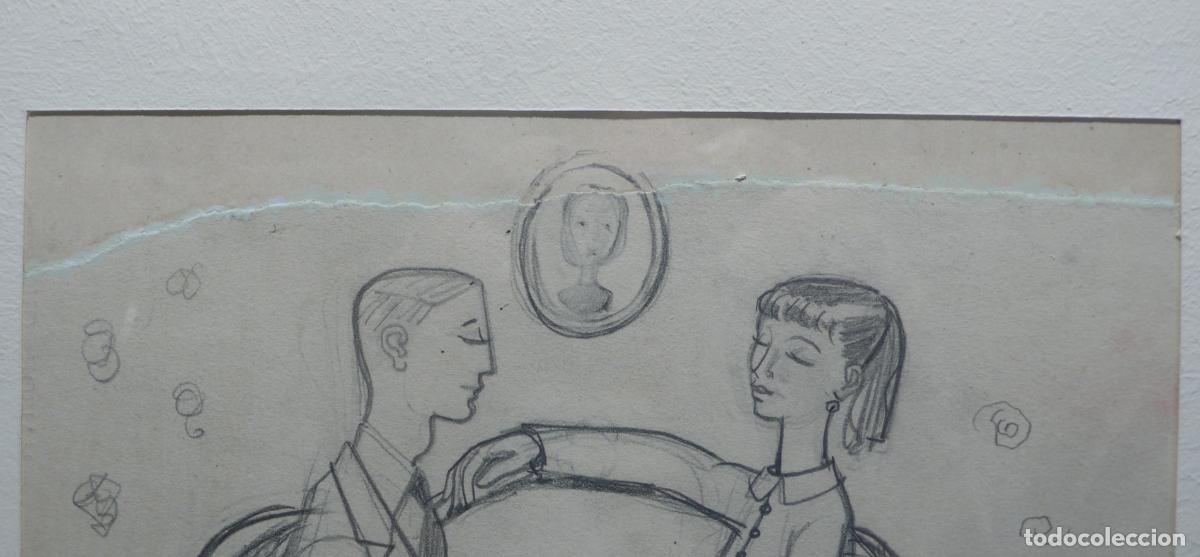 Arte: DIBUJO ORIGINAL A LAPICERO - Foto 4