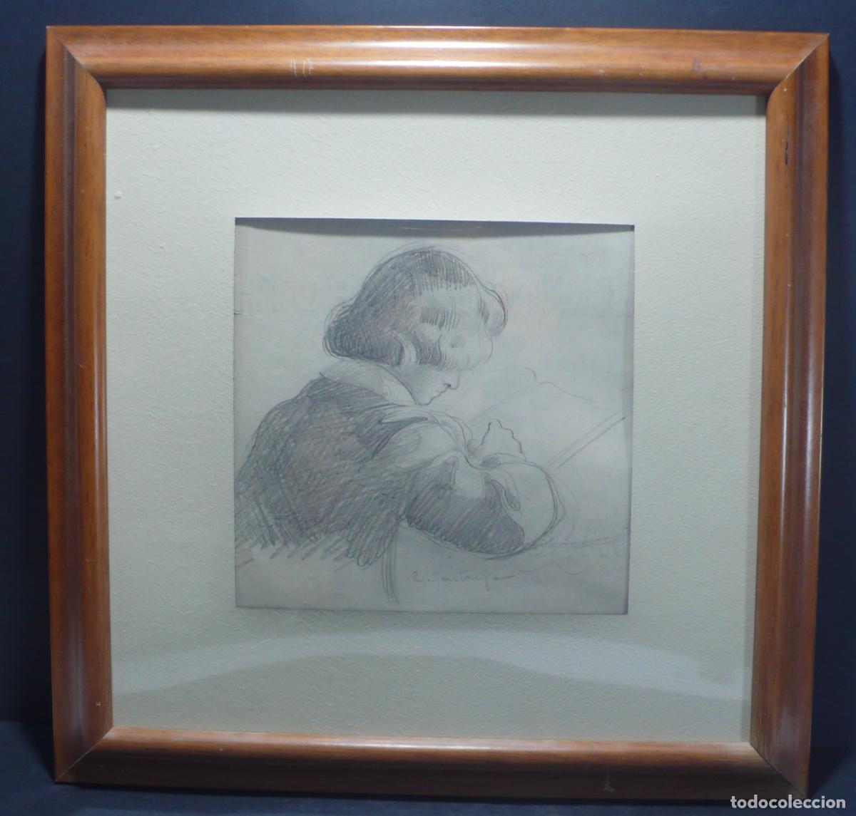 Arte: DIBUJO ORIGINAL A LAPICERO - Foto 1