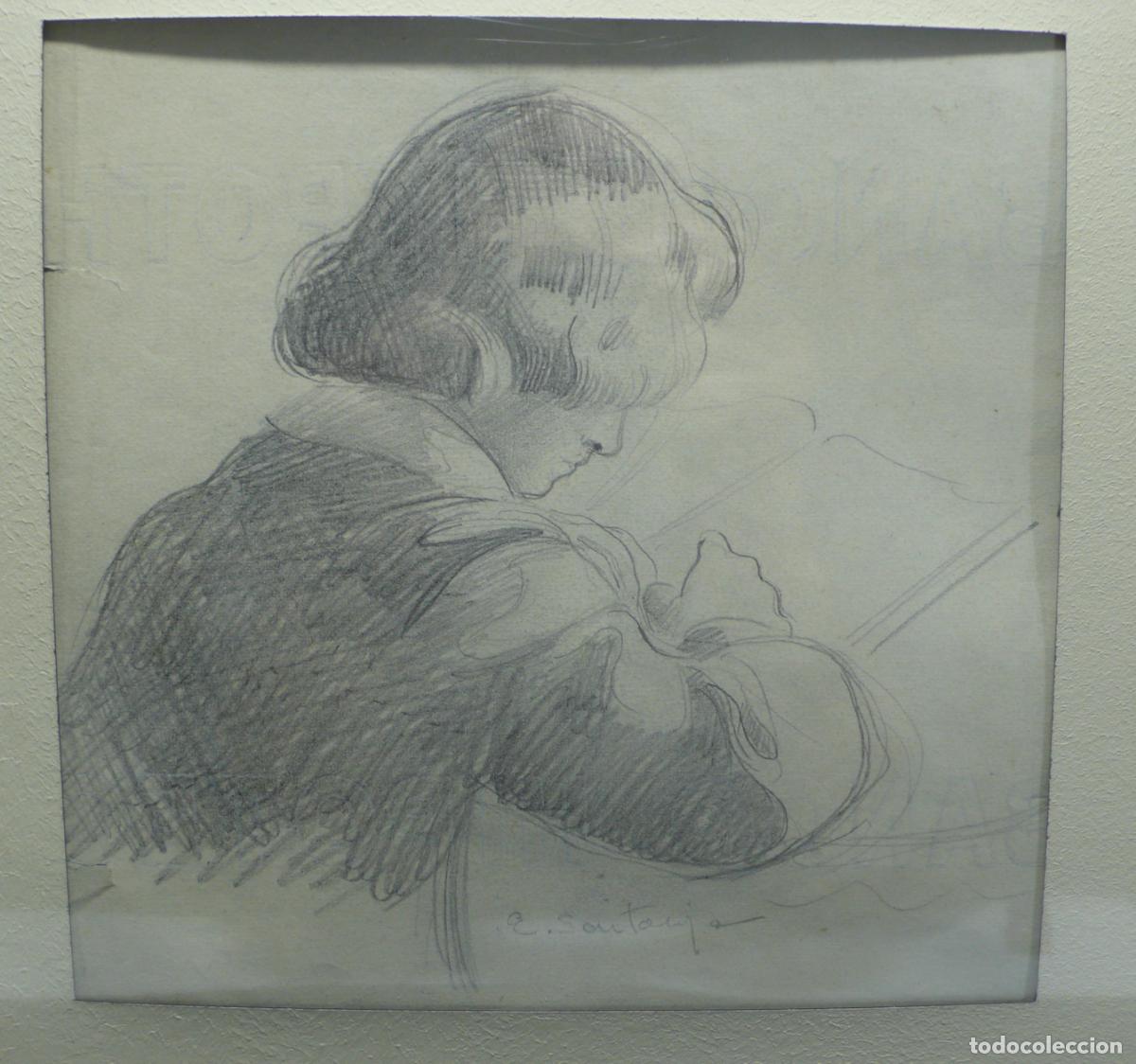 Arte: DIBUJO ORIGINAL A LAPICERO - Foto 2