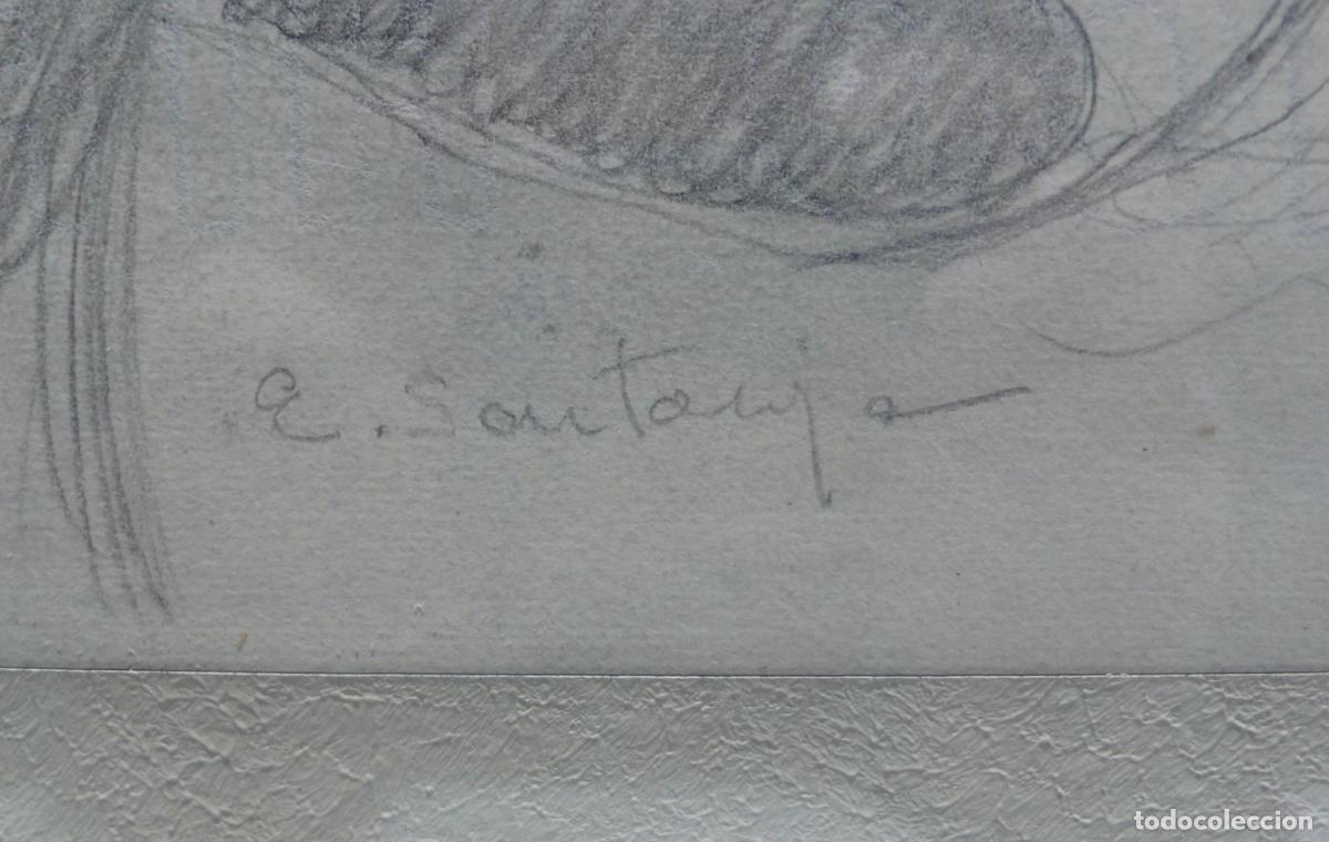 Arte: DIBUJO ORIGINAL A LAPICERO - Foto 3
