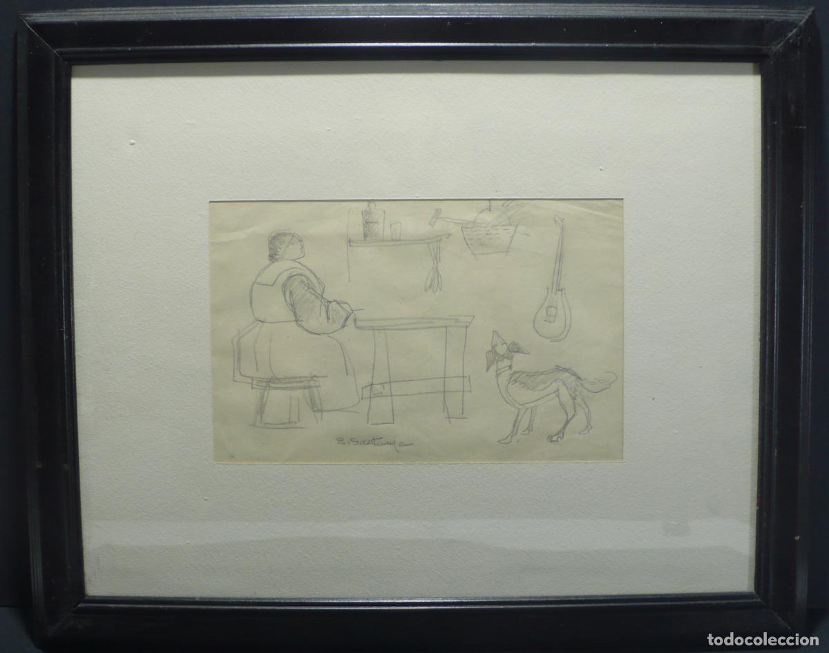 Arte: DIBUJO ORIGINAL A LAPICERO - Foto 1
