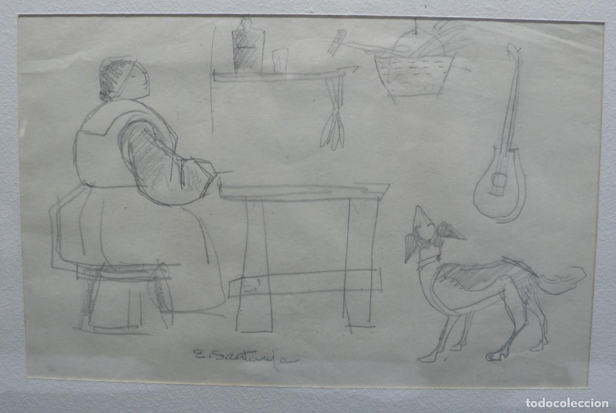Arte: DIBUJO ORIGINAL A LAPICERO - Foto 2