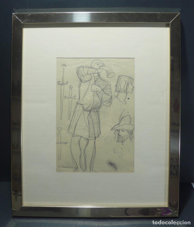 Arte: DIBUJO ORIGINAL A LAPICERO - Foto 1
