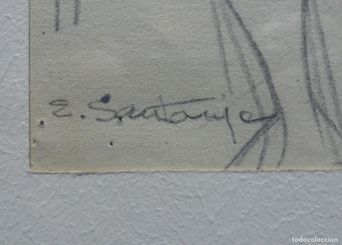 Arte: DIBUJO ORIGINAL A LAPICERO - Foto 3