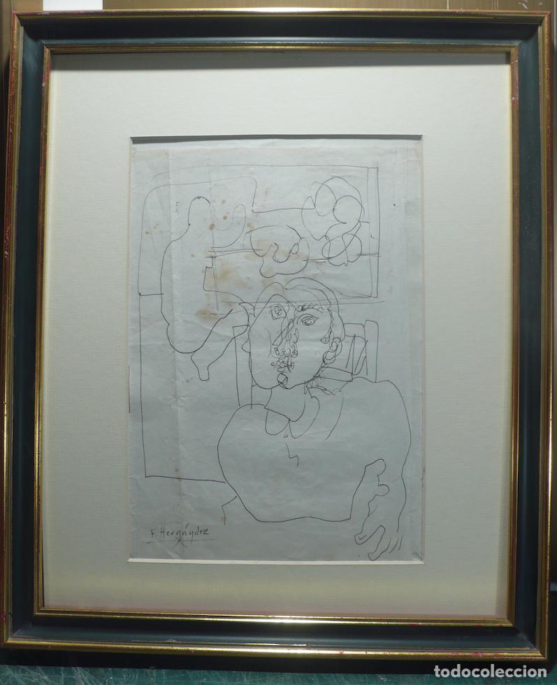 Arte: DIBUJO ORIGINAL TINTA - Foto 1