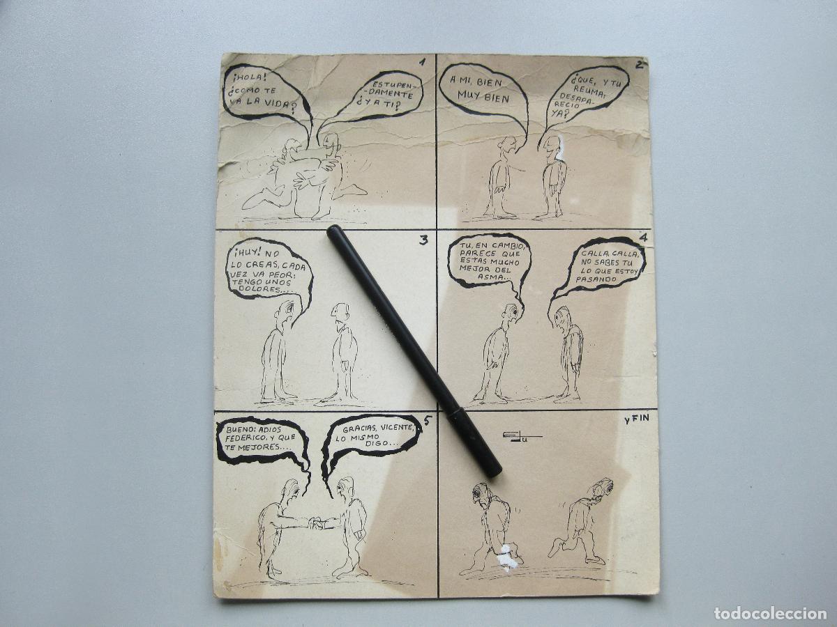 Arte: DIBUJO C&Oacute;MICO DE CHISTE EN PRENSA DIBUJADO POR EL ILUSTRADOR EDU. VI&Ntilde;ETA DE HUMOR GR&Aacute;FICO. LA SALUD