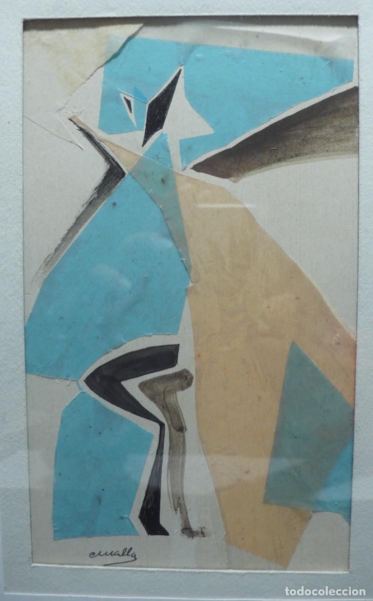 Arte: DIBUJO COLLAGE TOQUES DE TINTA - Foto 2
