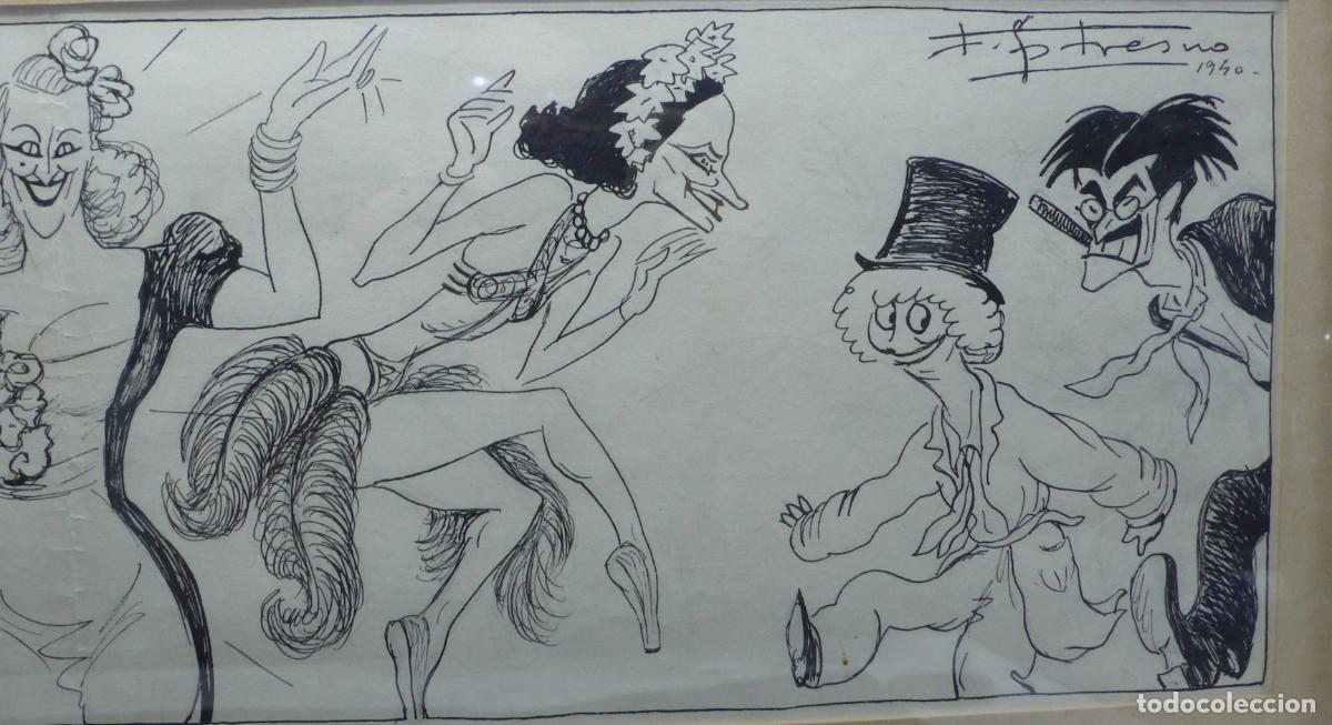 Arte: DIBUJO ORIGINAL TINTA - Foto 3