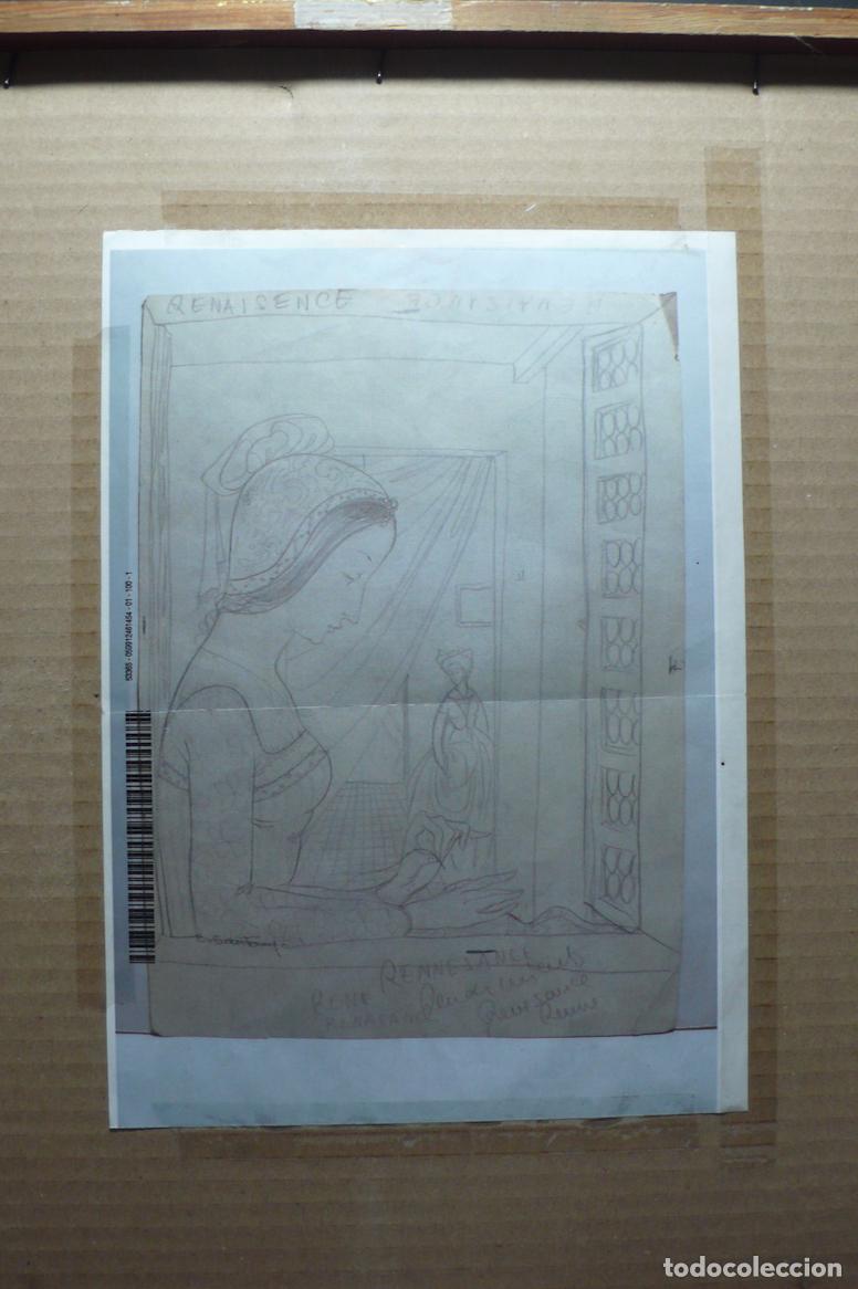 Arte: DIBUJO DE MUJER A LAPICERO - Foto 4