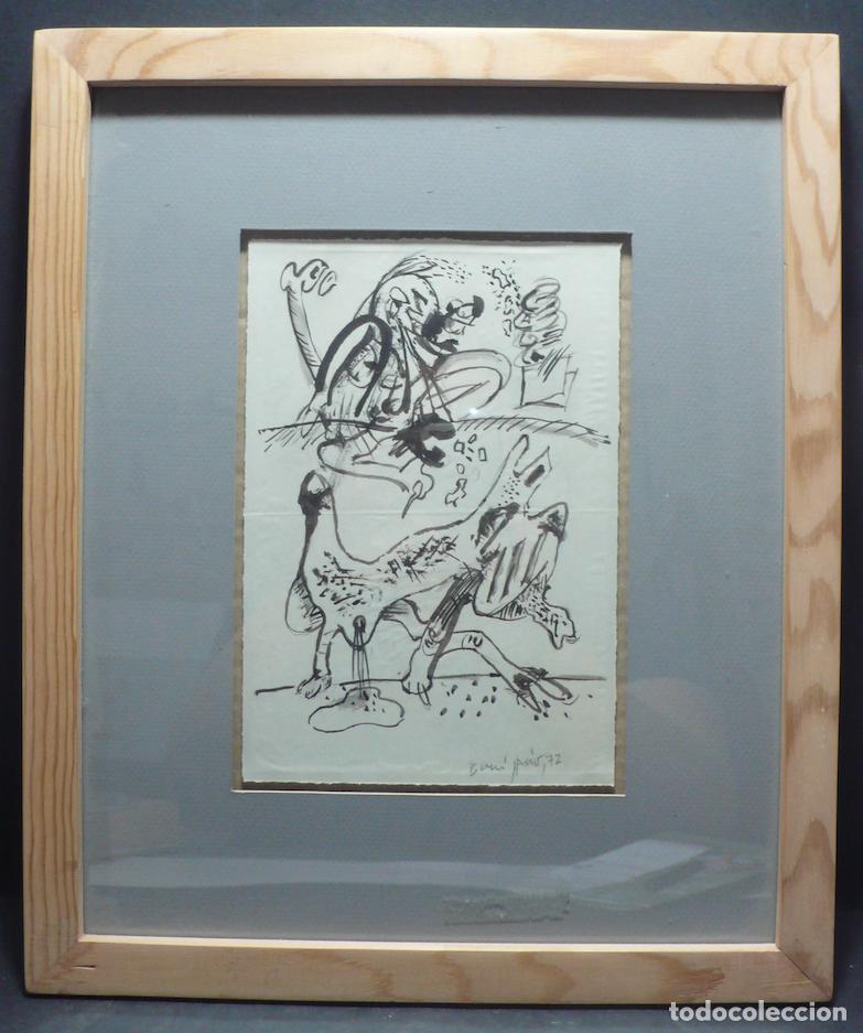 Arte: DIBUJO TINTA ABSTRACTA - Foto 1