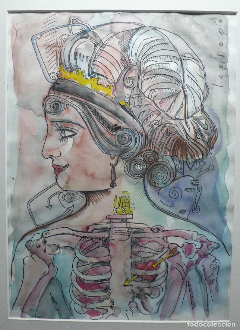 Arte: DIBUJO ORIGINAL TINTA - Foto 2