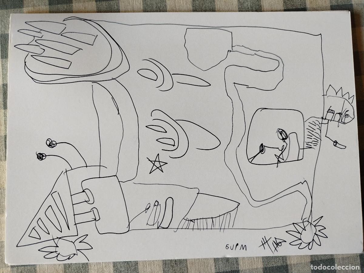 Arte: Dibujo a tinta original DinA4 - Foto 1