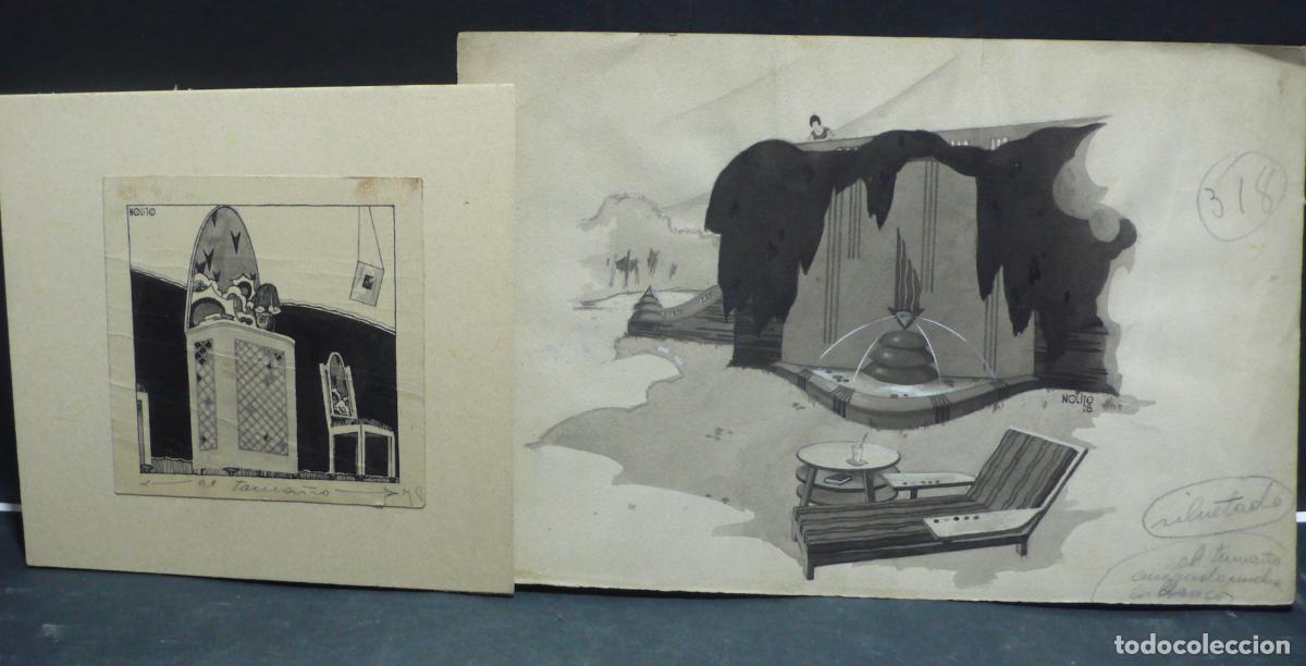 Arte: DOS PEQUE&Ntilde;OS DIBUJOS TINTA - Foto 1