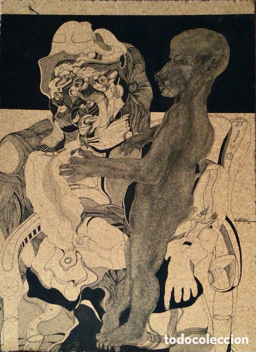 Arte: OBRA ORIGINAL EDUARDO LASTRES ALICANTE - Foto 2