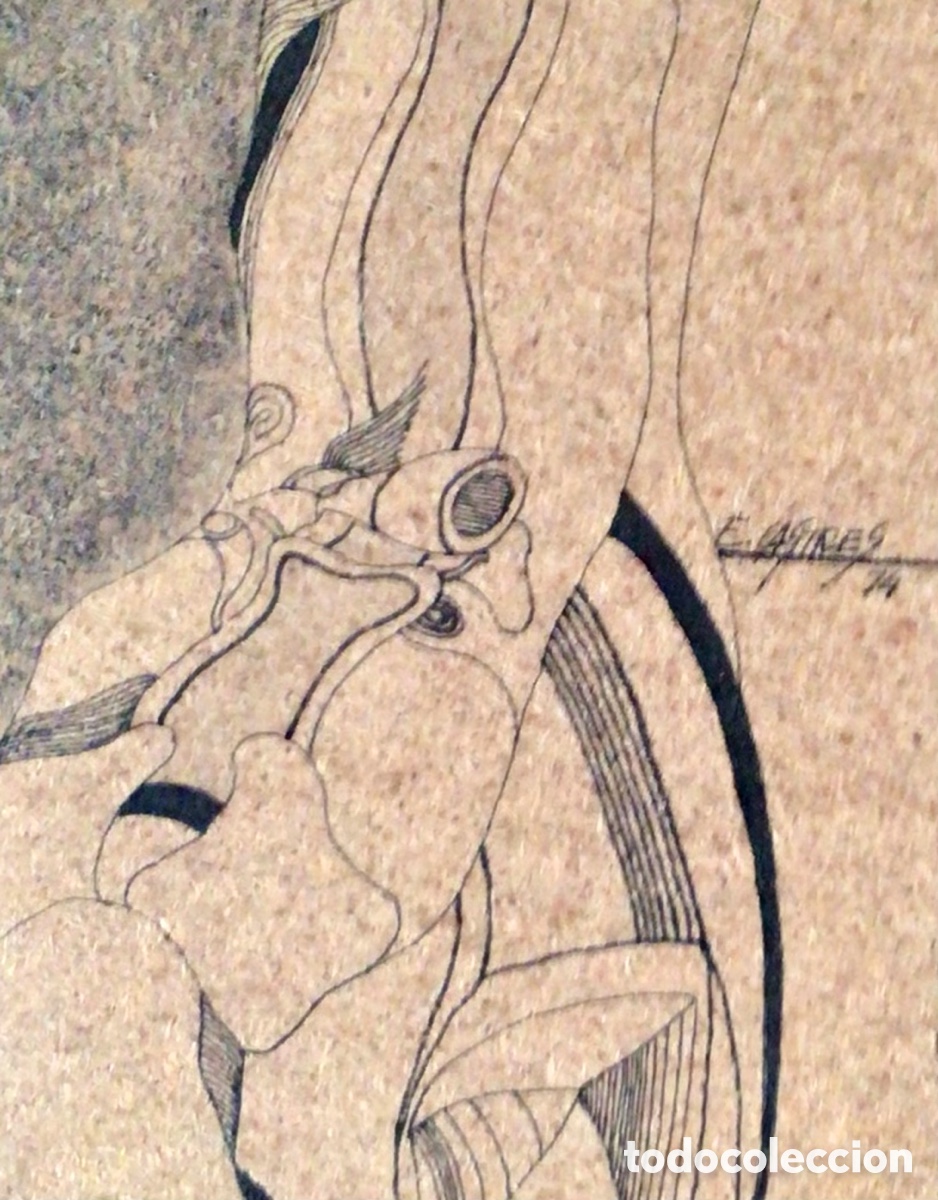 Arte: OBRA ORIGINAL EDUARDO LASTRES ALICANTE - Foto 4