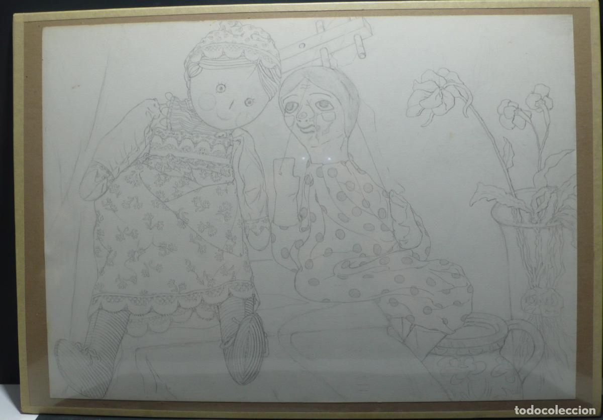 Arte: DIBUJO ORIGINAL A LAPICERO - Foto 1