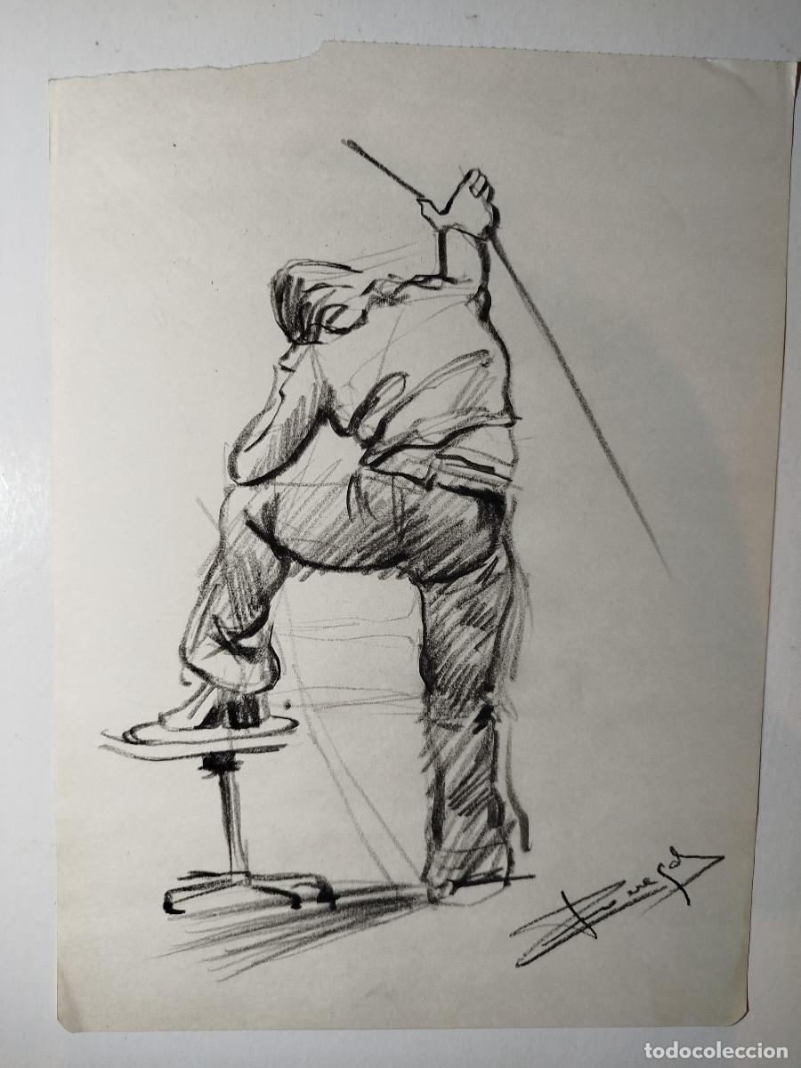Arte: Dibujo original de Pedro Monegal - Foto 1
