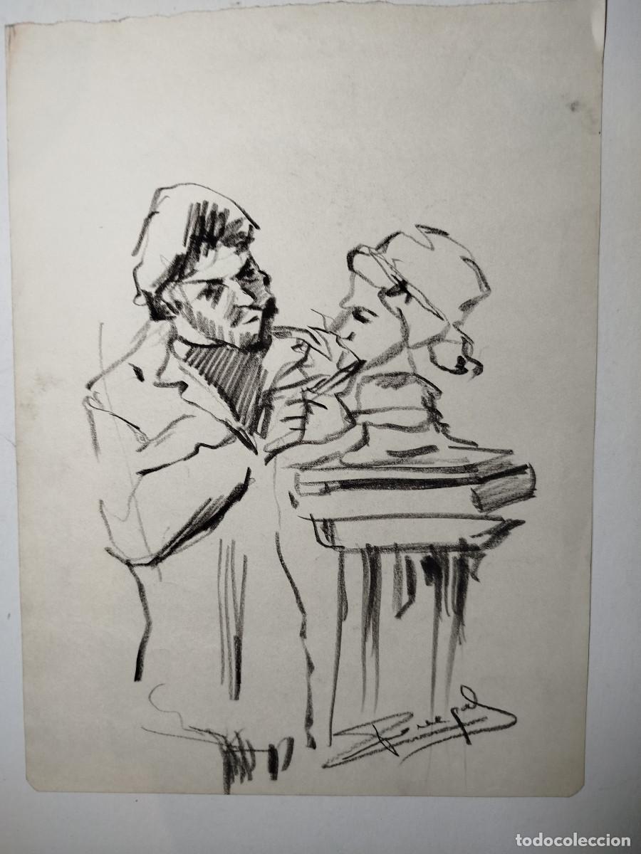 Arte: Dibujo original de Pedro Monegal - Foto 1
